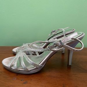 Rhinestone heels by Nina New York